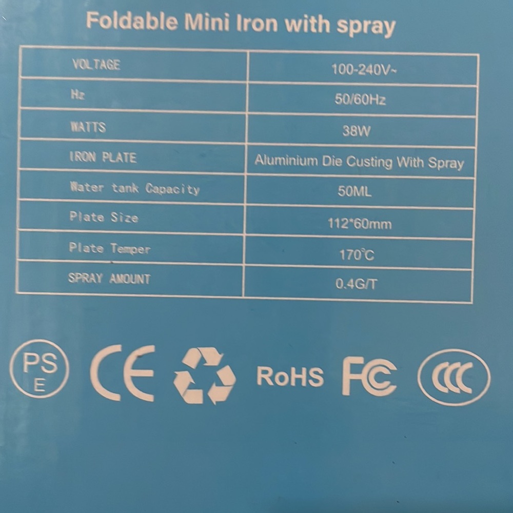Mini Iron - Picture 8 of 8